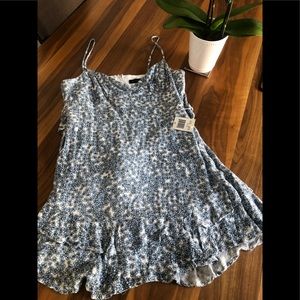 Printed dress size 15 100% rayon